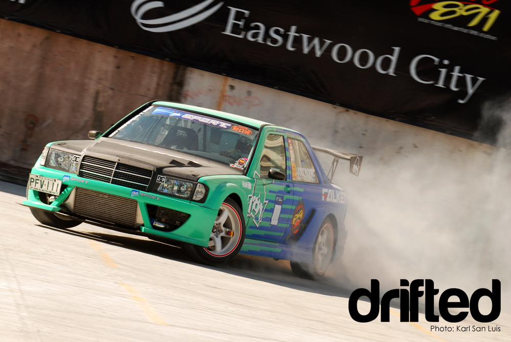 Mercedes-Benz 190E Atoy Llave - 2010 Lateral Drift Pro-Am Championship Round 1