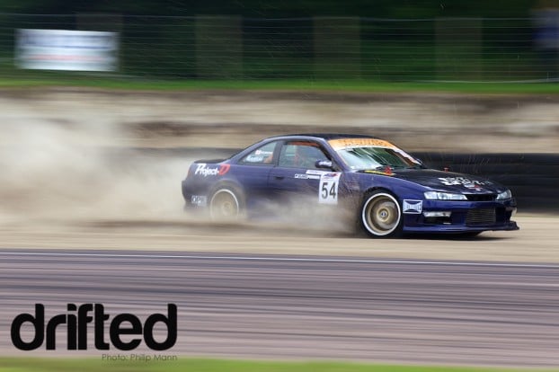 Andy in the gravel