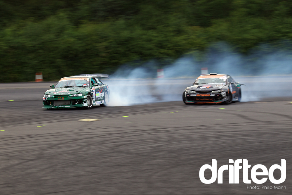 Matt Carter Vs the Driftworks S15 at Donny