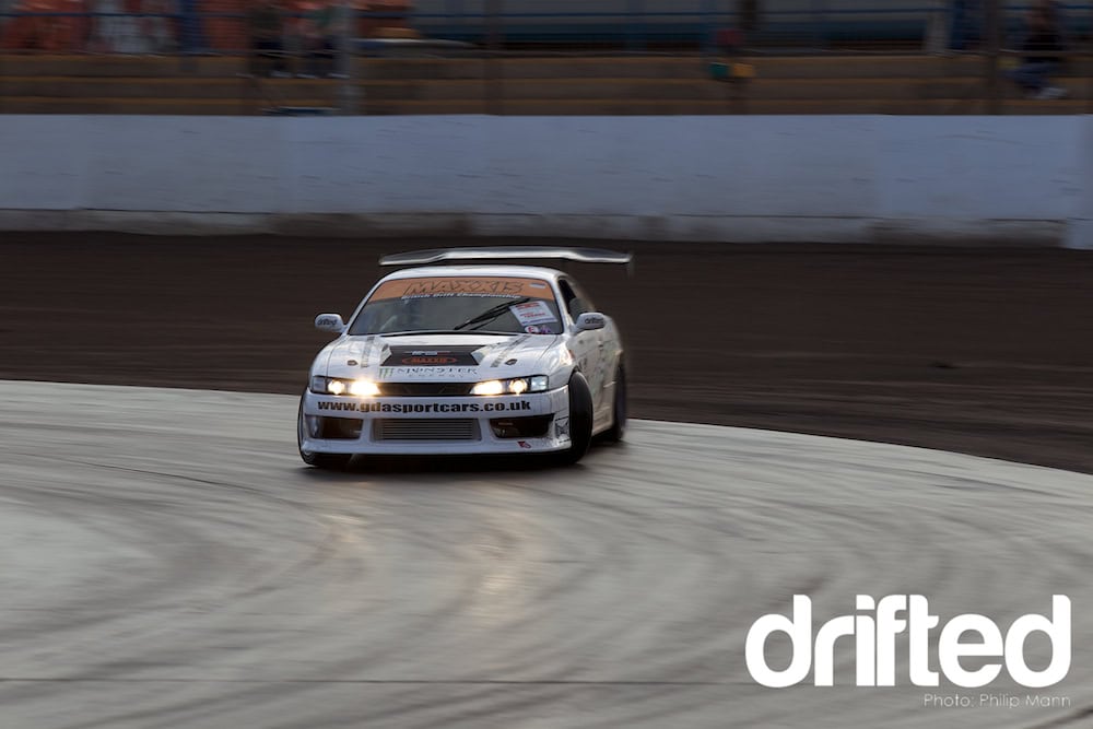 Nathan Chivers in the wet at BDC Weekender