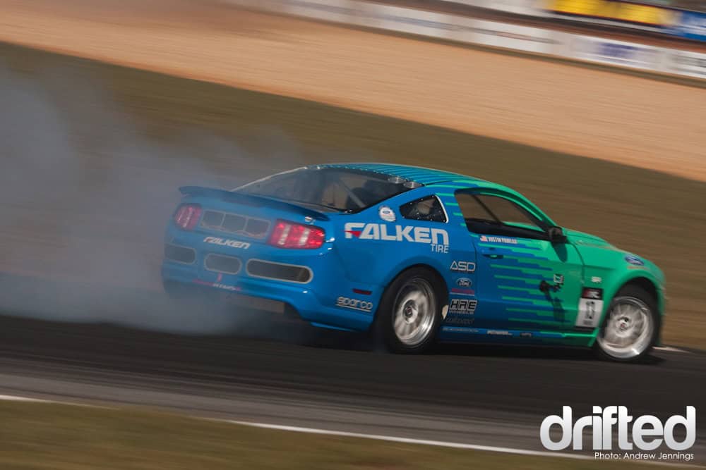 Justin Pawlek Falken Tires Ford Mustang Drift
