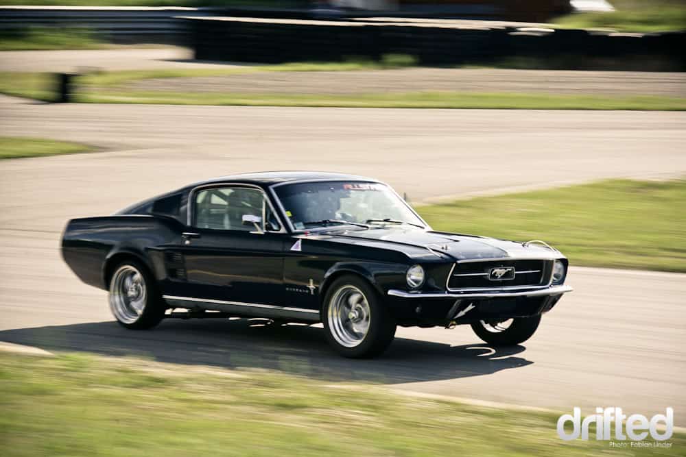 A beautiful prepared Mustang Fastback