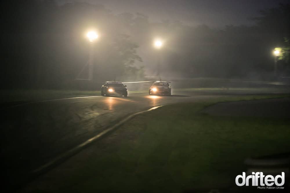 Philippe (280hp) leading and James as chaser