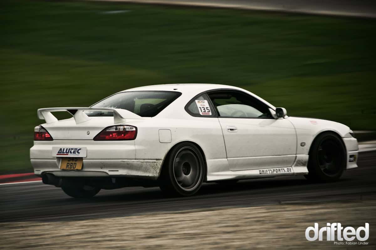 The last time with his S15, Matt was always in the need of more power The last time with his S15, Matt was always in the need of more power
