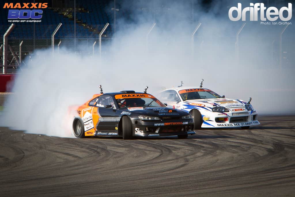 EVENT: British Drift Championship Round 5: Super Pro at TRAX 2011 - Image 35