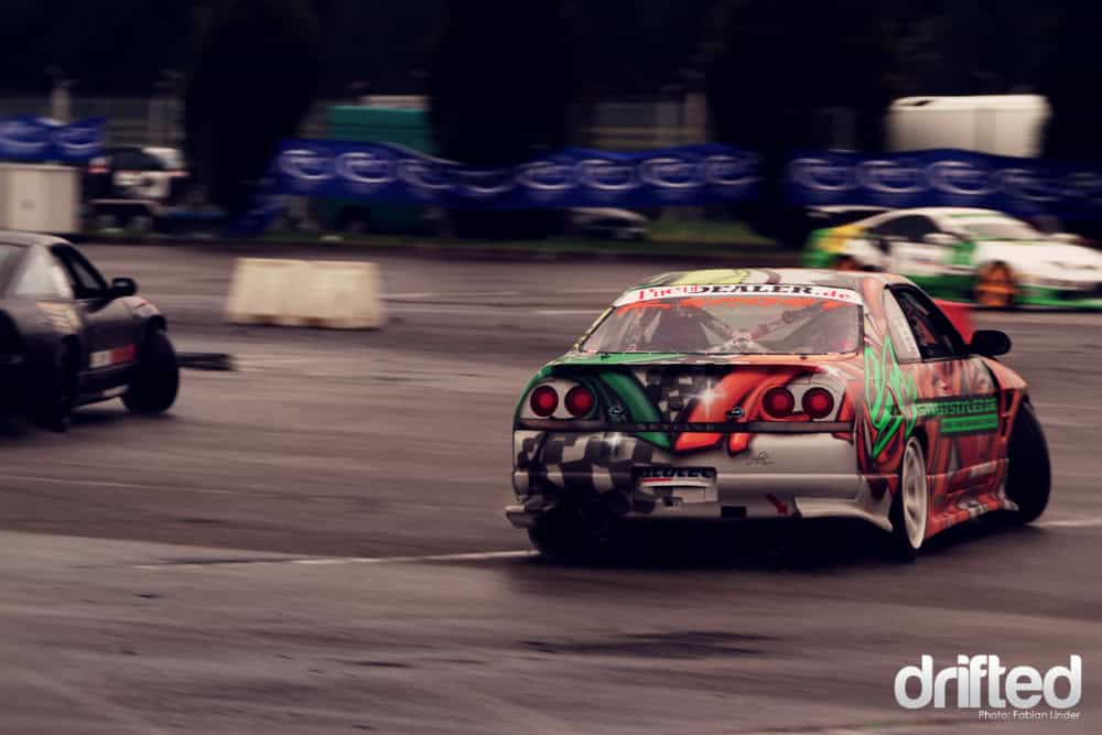 He did his very best to beat Christian Kögler but Christian took the win, you just can´t beat the massive angle of his Frankenstein-S13