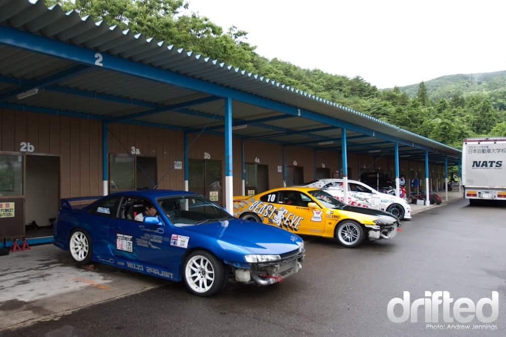 Ebisu Circuit Paddock