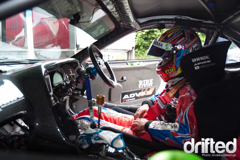 Orido Straps In For A Practice Run