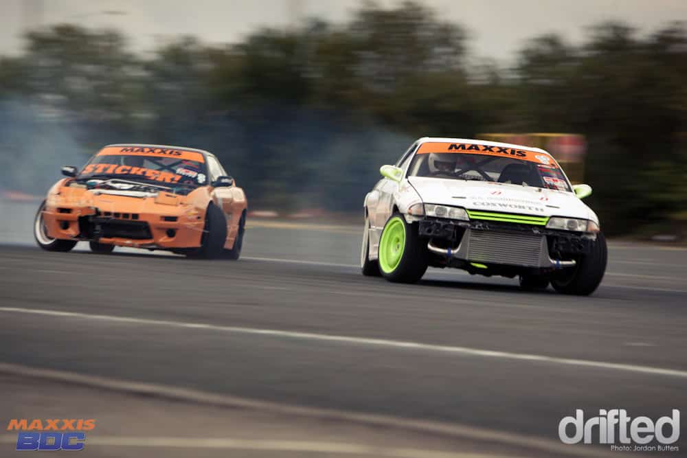 EVENT: The British Drift Championship Final Round: Part I: Semi-Pro and Pro - Image Campling Stroud