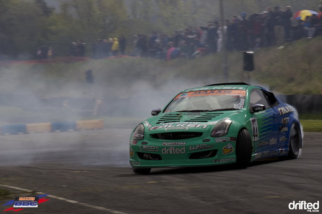 Team Falken's Paul Cheshire at BDC Teesside 2012