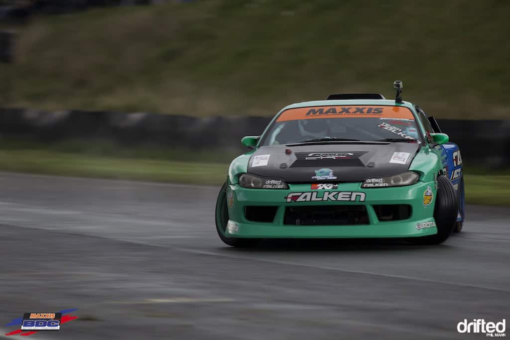 Team Falken's Matt Carter at BDC Teesside
