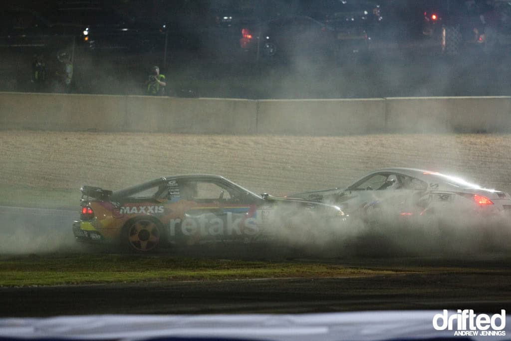 Ryan Tuerck and Ryan Kado Twin Burnout