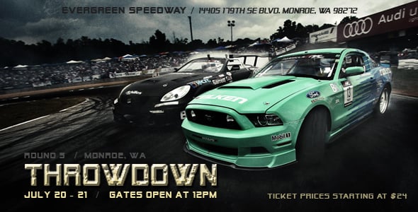 LIVESTREAM: Formula Drift 2012: Round Five: Throwdown - Image 1