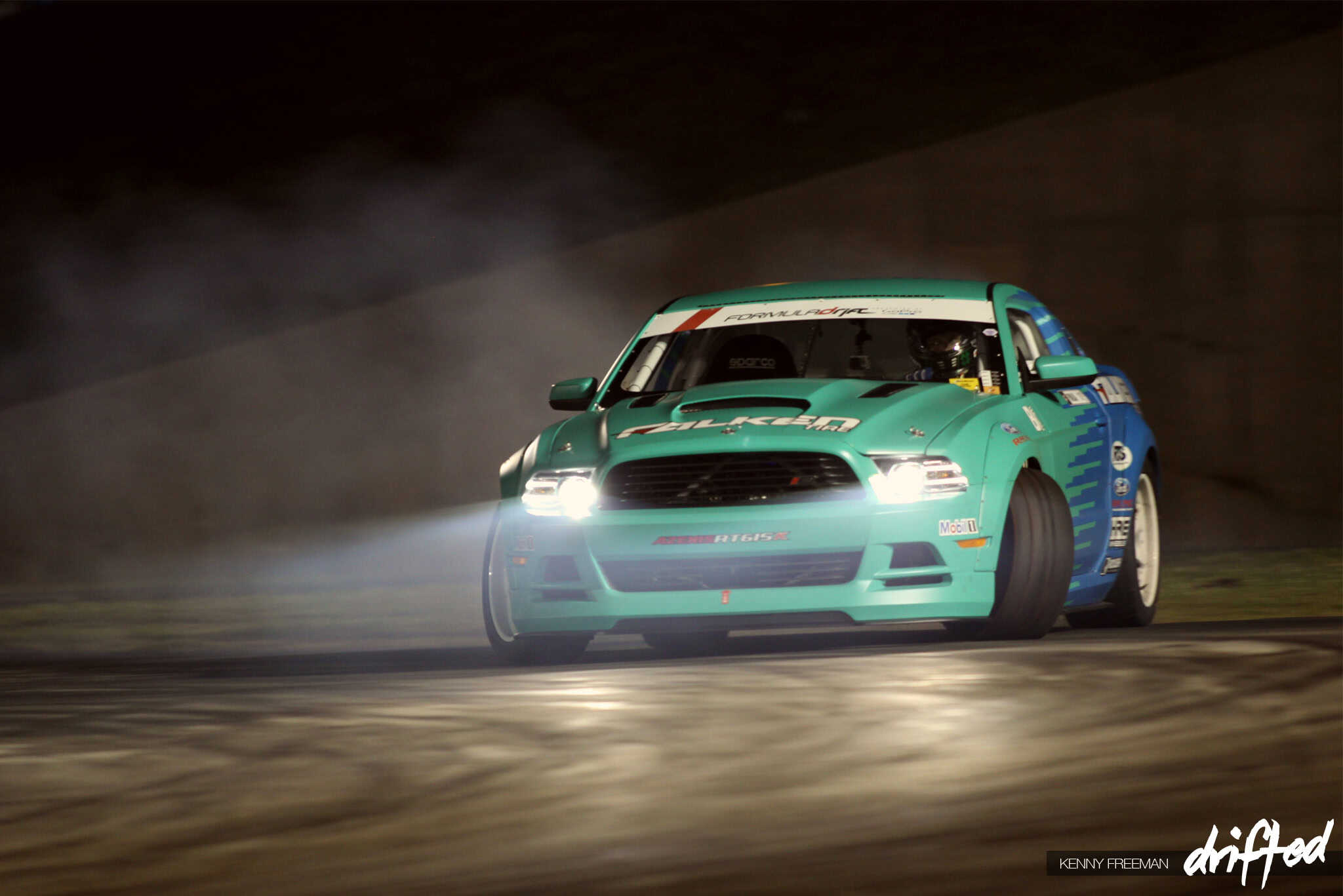Justin Pawlak Falken Tire Ford Mustang