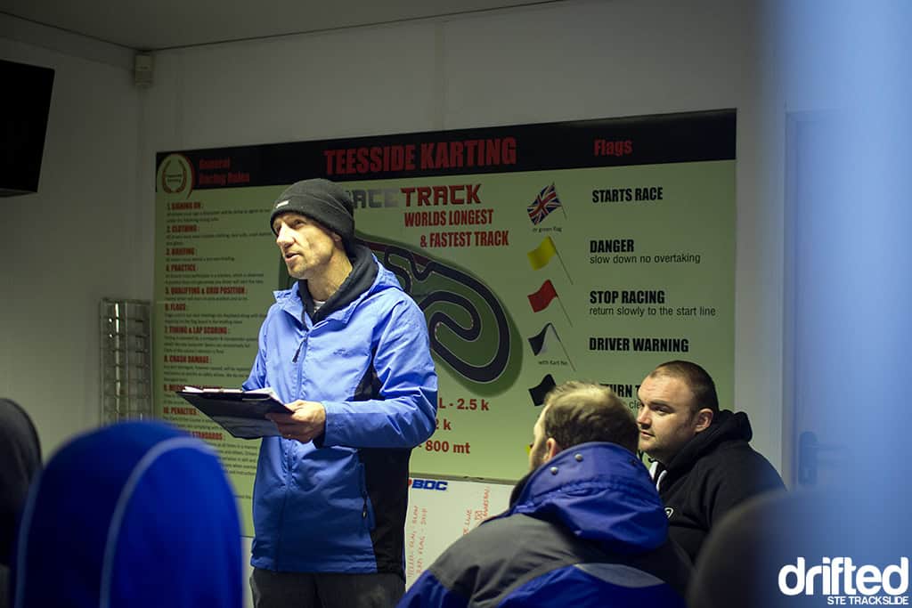 EVENT: Chasing Smoke - BDC License Day 2013 at Teesside Autodrome - Image Drivers Briefing 1