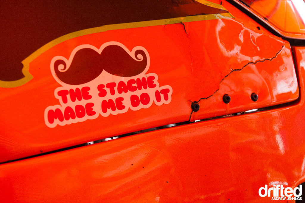 Corey Hosford mustache sticker