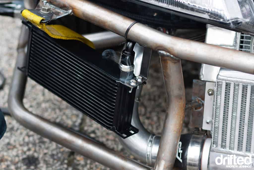 Wilkerson weld of oil cooler