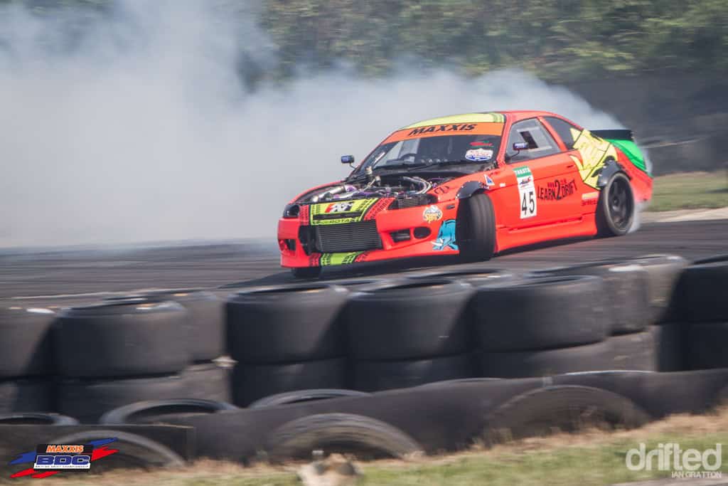 EVENT: The Scorcher: 2013 Maxxis British Drift Championship Round Three - Image 20130705-bdc-round3-teesside-iang-quali-drop1-33