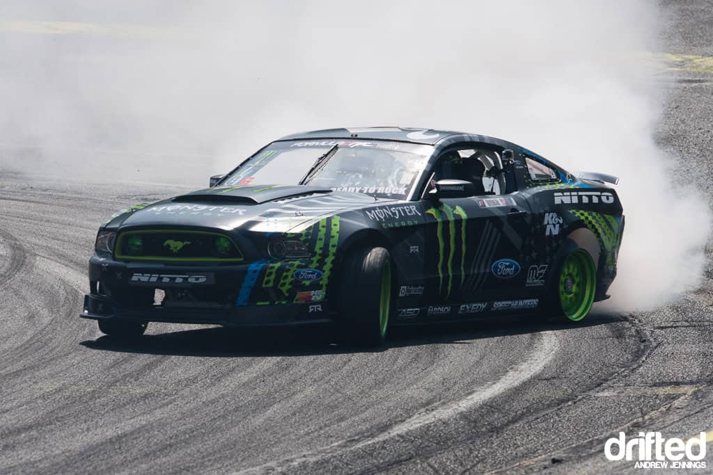 Vaughn Gittin Jr. no tire drift