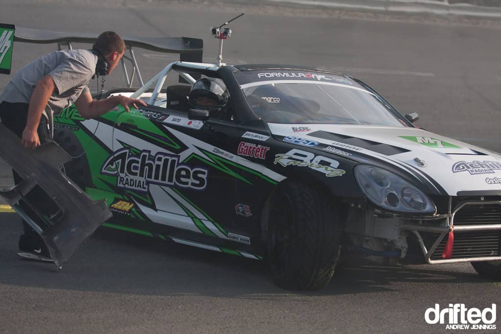 Daigo Saito crash