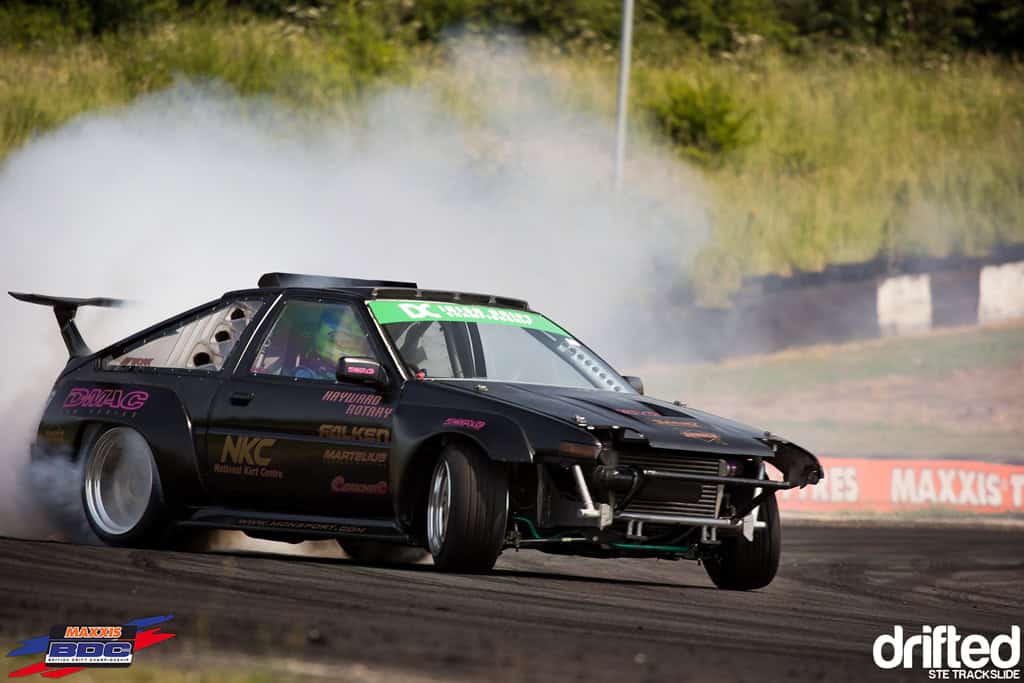 EVENT: The Scorcher: 2013 Maxxis British Drift Championship Round Three - Image Ste Trackslide BDC RD3 Dmac AE86 2