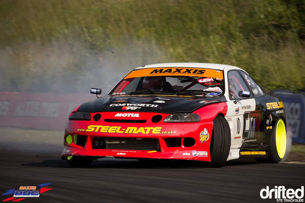 EVENT: The Scorcher: 2013 Maxxis British Drift Championship Round Three - Image Ste Trackslide BDC RD3 Wayne Keeber 3