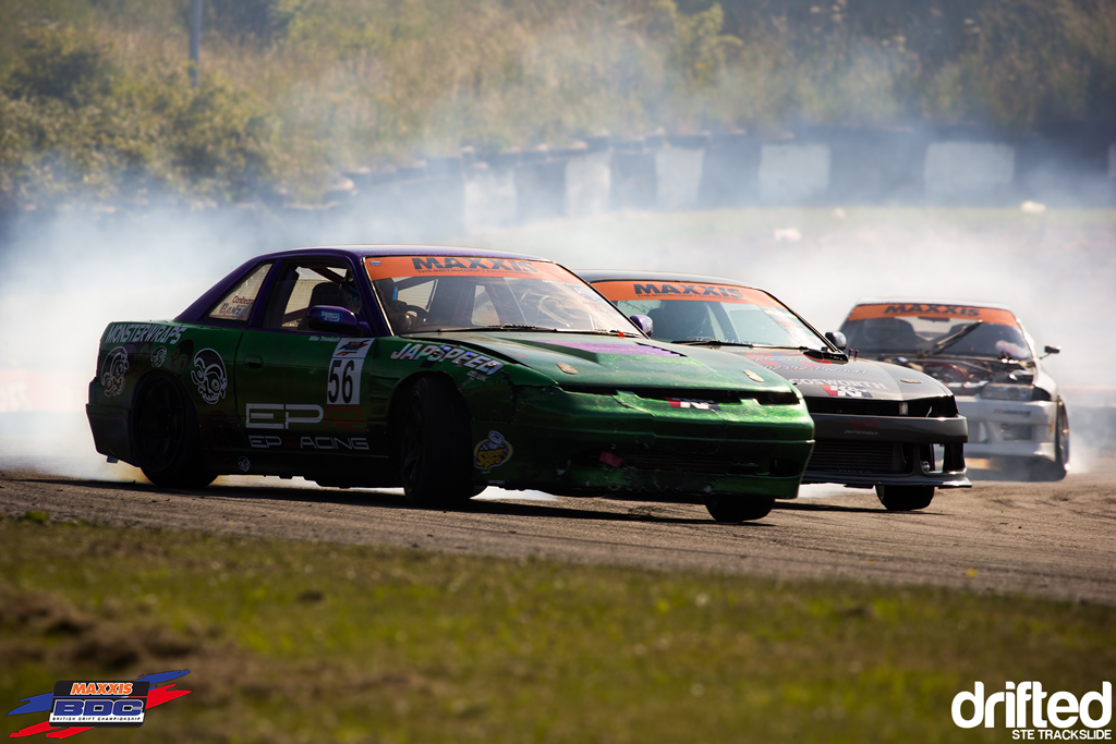 EVENT: 2013 Maxxis British Drift Championship Team Triple Event - Image Ste Trackslide BDC Team Event 2013 Team Drift 1