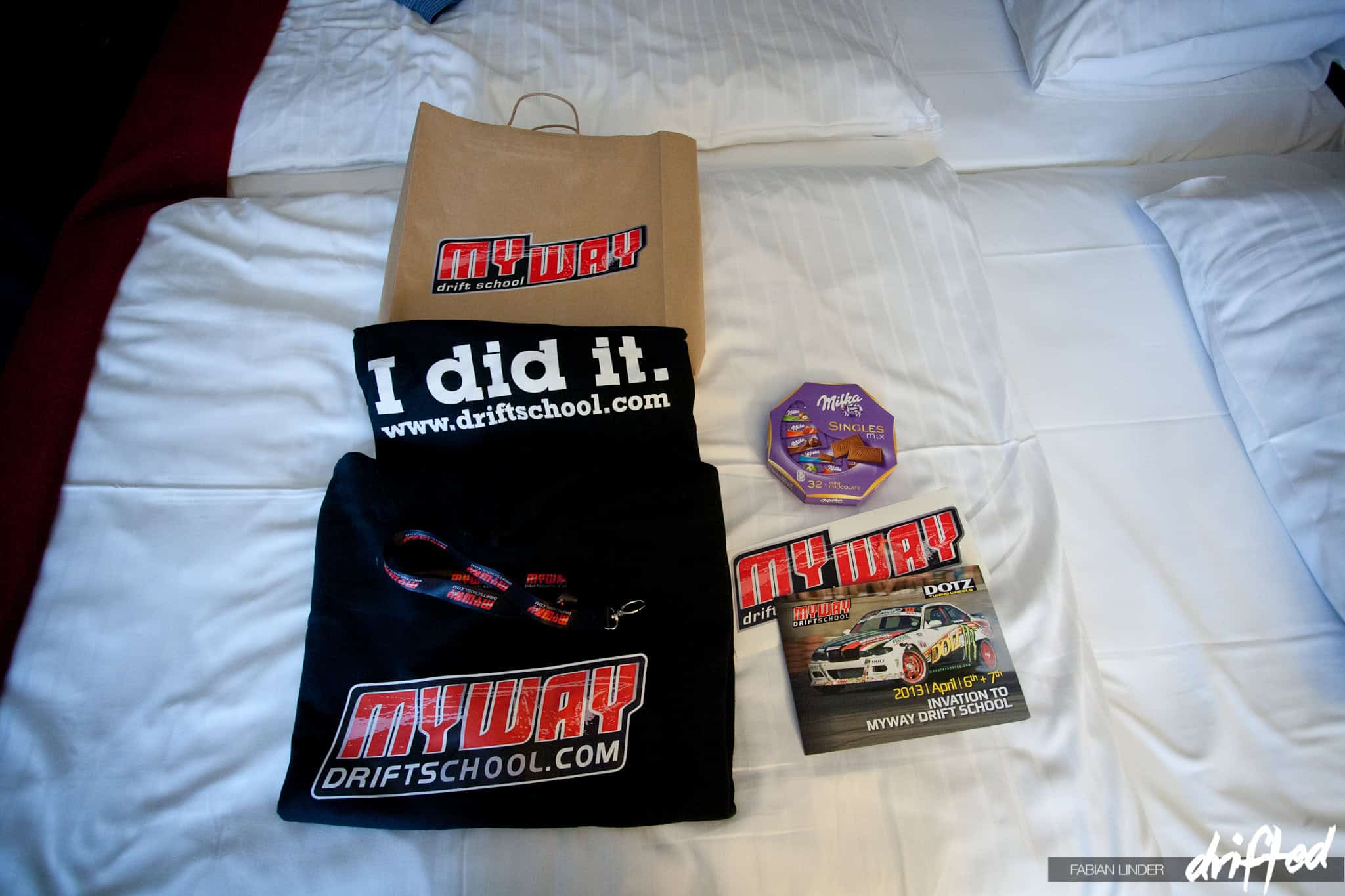 EVENT: MYWAY Drift School - Image MYWAY Drift School gift package