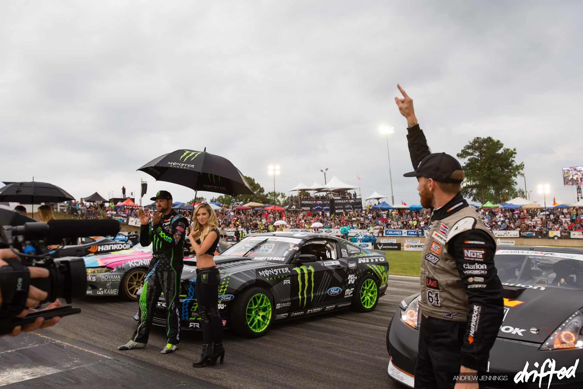 Vaughn Gittin Jr. and Chris Forsberg