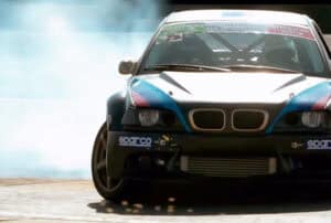 BMW M4 drifting in Italian Drift Championship