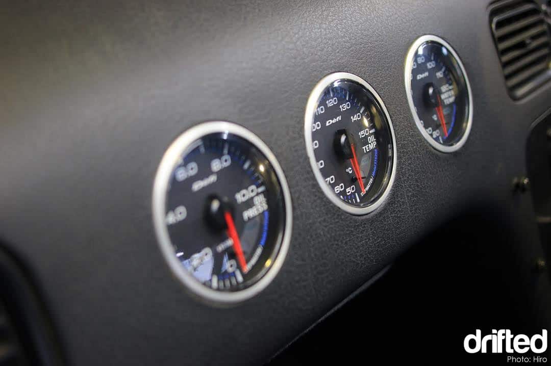 Nissan 180sx Master Class - Image nissan 180sx jdm interior defi gauges