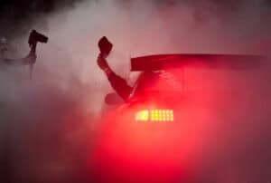 Nissan silvia s14 burnout