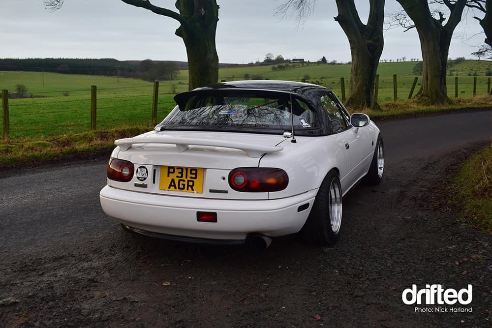 Josh's MX5 Mk1 Turbo Drift Car - Image mx5 miata turbo top