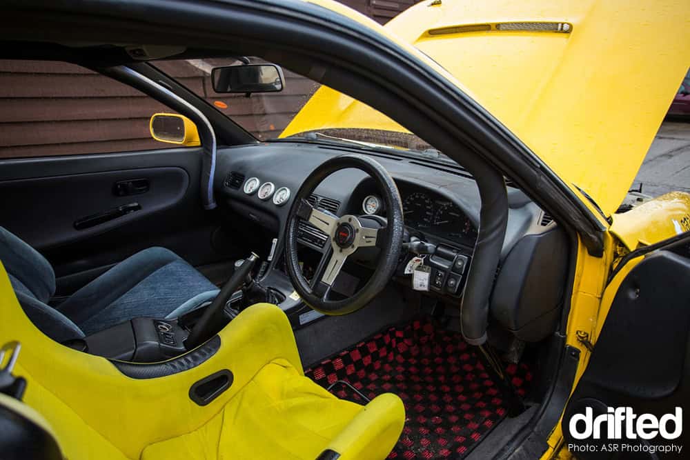 Steve's Rocket Bunny PS13 - Image yellow silvia ps13 cockpit