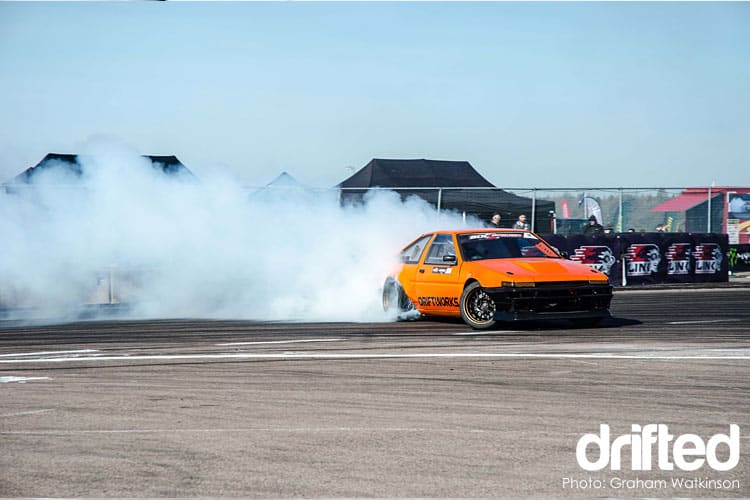 EVENT: Viva La Evolution - British Drift Championship Round One, Rockingham - Image dw86-ae86-corolla-bdc-round-1-2017