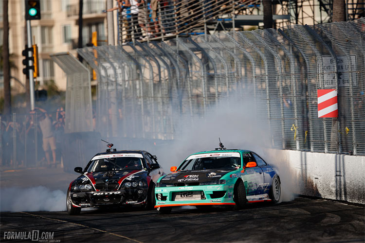 EVENT: Formula DRIFT Round 1 - Long Beach Street Course - Image formula-drift-round-1-2017-s14-vs-e46
