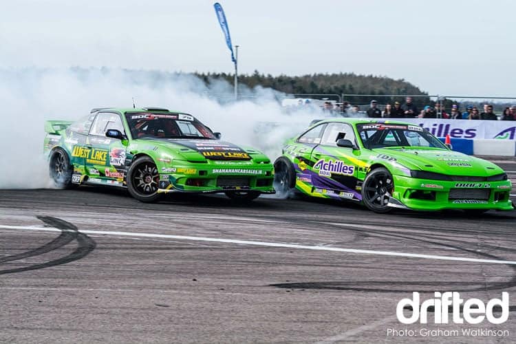 EVENT: Viva La Evolution - British Drift Championship Round One, Rockingham - Image westlake-s13-vs-s14-bdc-round-1-2017