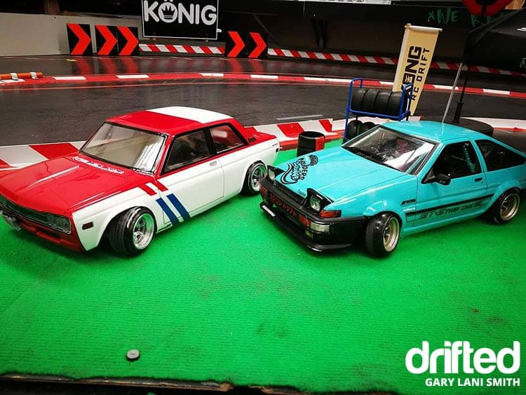 Gary's Inspiring AE86 RC Drift Car - Image rc drift car ae86 with skyline