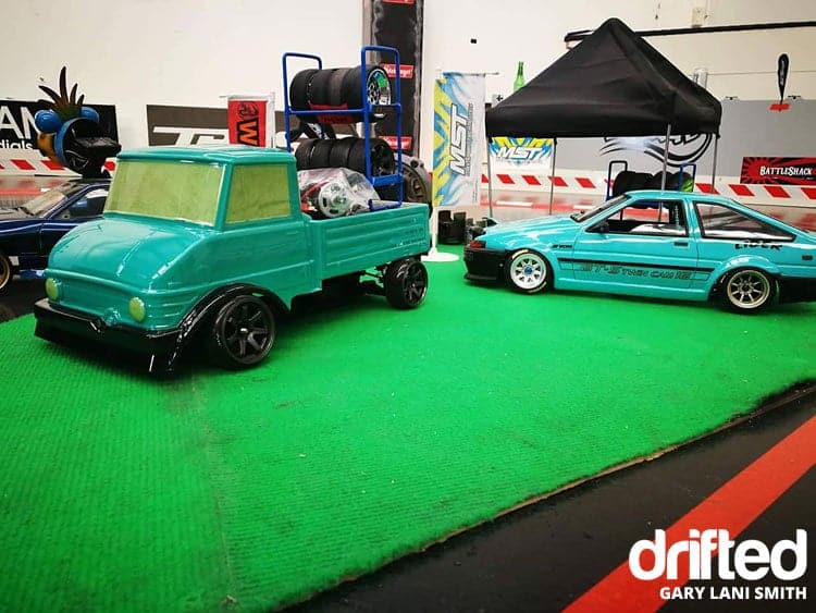 Gary's Inspiring AE86 RC Drift Car - Image rc drift car ae86 with truck