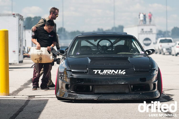 Street Driven Tour - St Louis - Image street-driven-tours-2017-st-louis-black-s13-petrol-fill-up