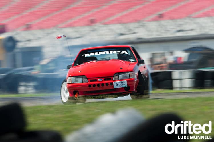 Street Driven Tour - St Louis - Image street-driven-tours-2017-st-louis-red-mustang-drift