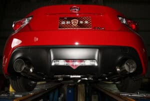 brz exhaust guide