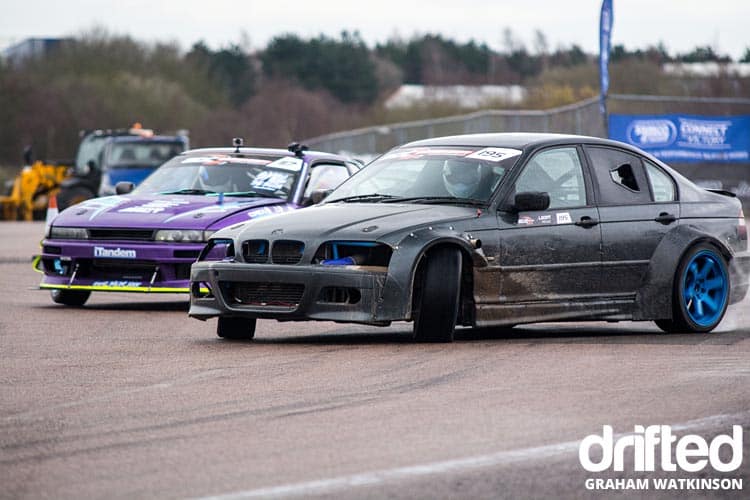 British Drift Championship Round 1 @ Rockingham - Image bmw-ps13-twin-drift