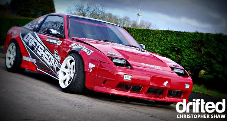 Team Driftshed NI Nissan 180sx Feature - Image nissan 180sx s13 parked