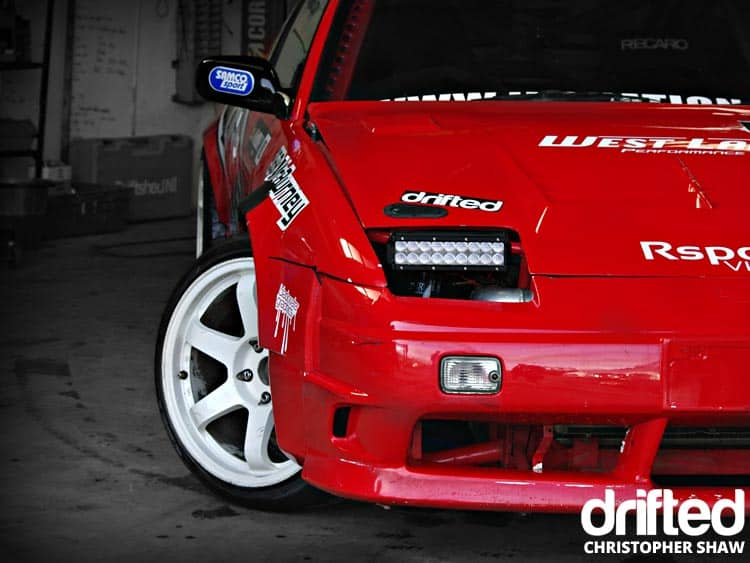 Team Driftshed NI Nissan 180sx Feature - Image nissan 180sx s13 front wing