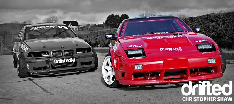 Team Driftshed NI Nissan 180sx Feature - Image nissan 180sx s13 with bmw mono
