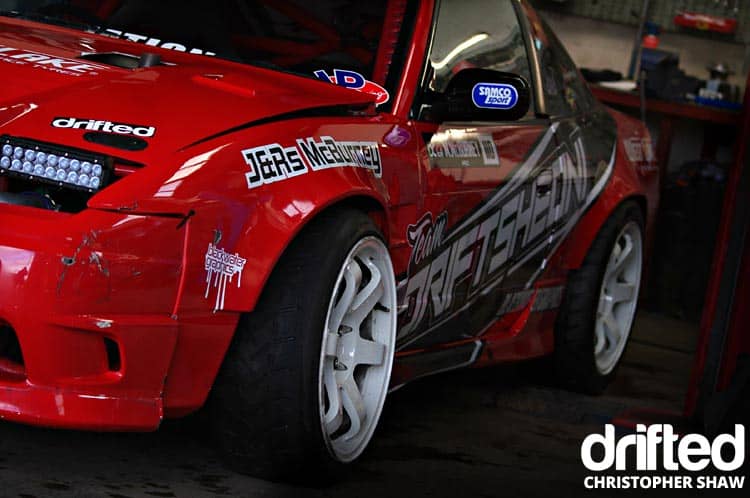 Team Driftshed NI Nissan 180sx Feature - Image nissan 180sx s13 door