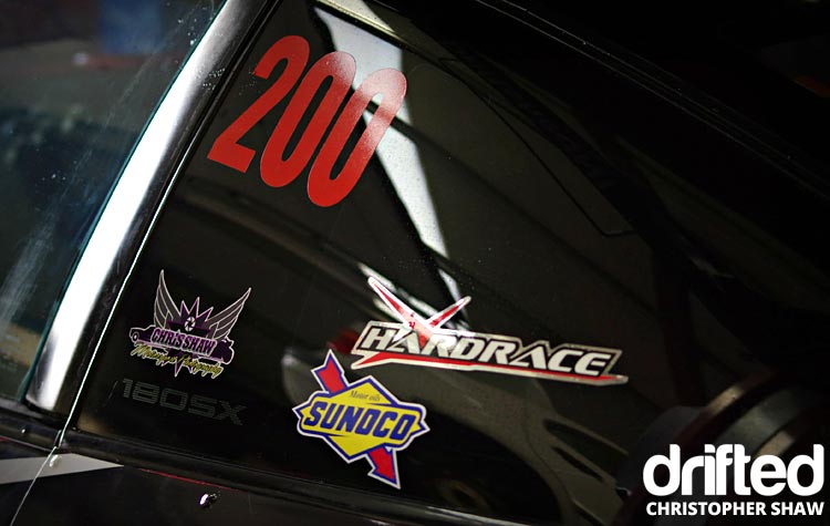 Team Driftshed NI Nissan 180sx Feature - Image nissan 180sx s13 glass