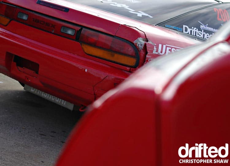 Team Driftshed NI Nissan 180sx Feature - Image nissan 180sx s13 rear