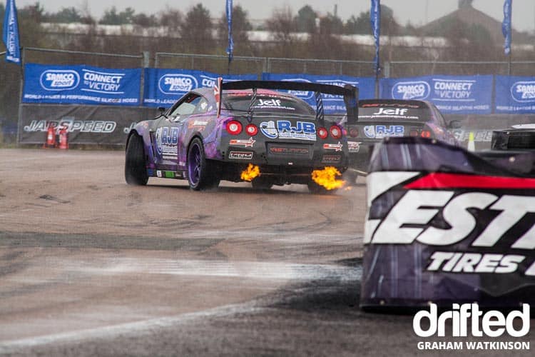 British Drift Championship Round 1 @ Rockingham - Image r35-gtr